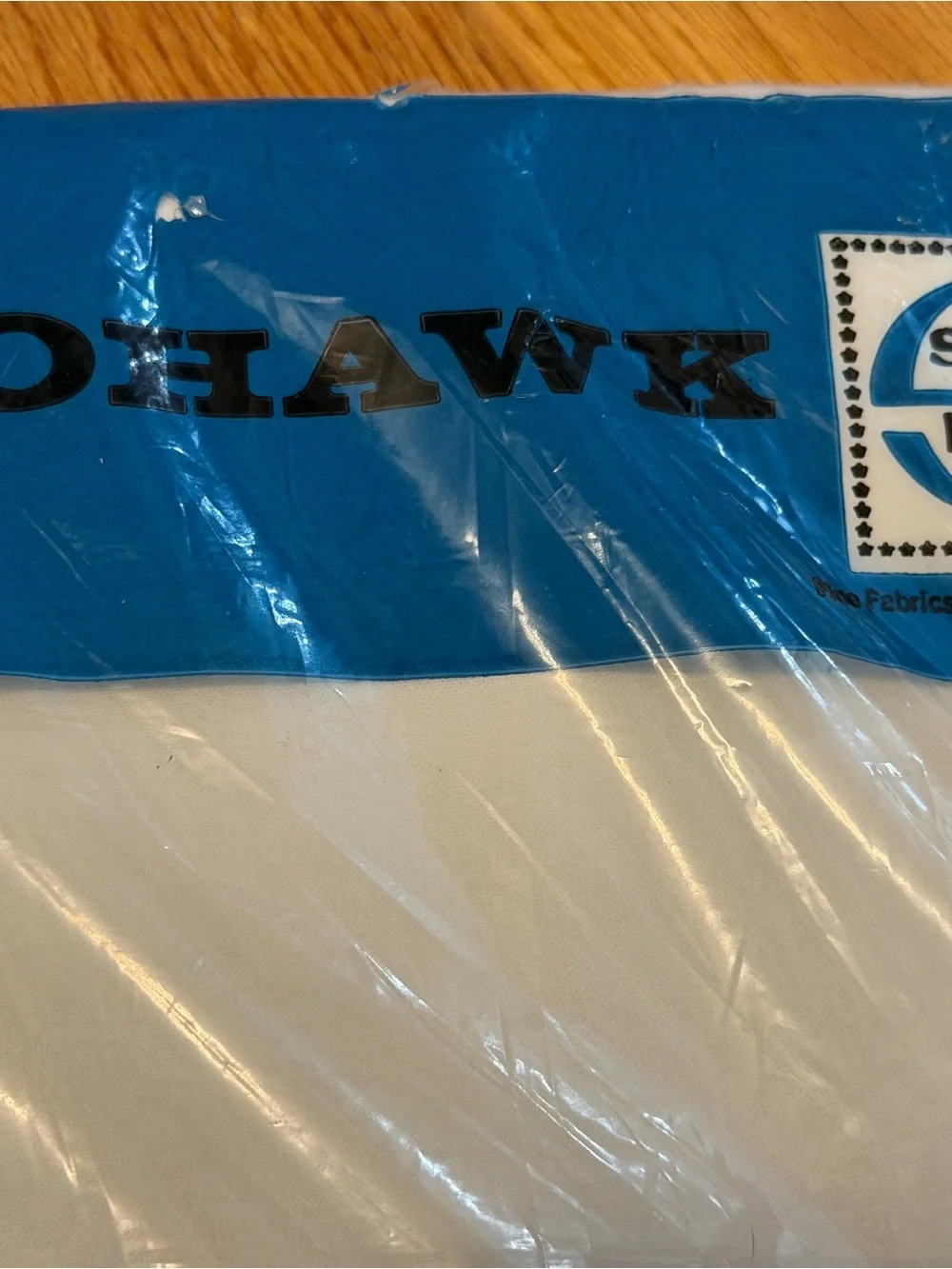 🆕 Stevens Mohawk NOS pure white double/Full fitted sheet 100% cotton fine muslin
